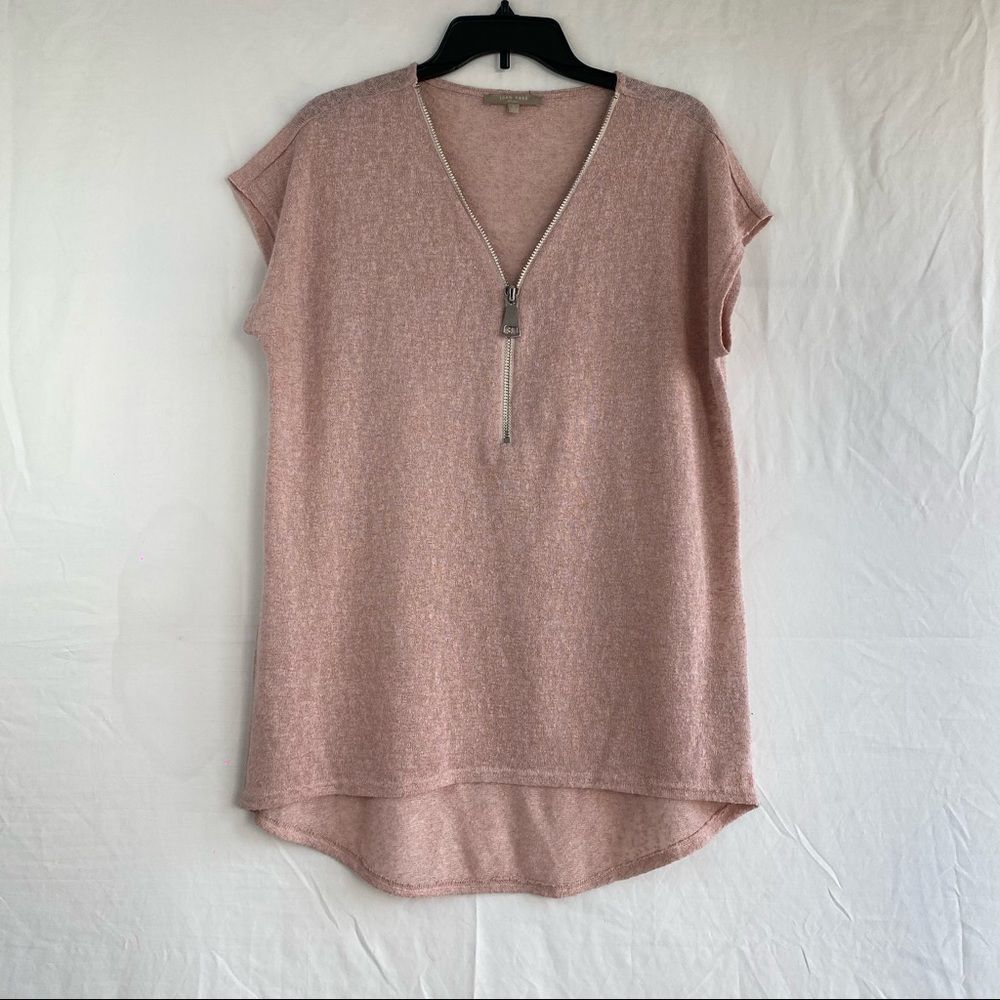 Joan Vass Studio light pink shirt